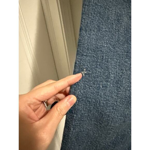 RE/DONE button fly blue denim little flaw size‎ 25 Made in USA - Picture 5 of 8